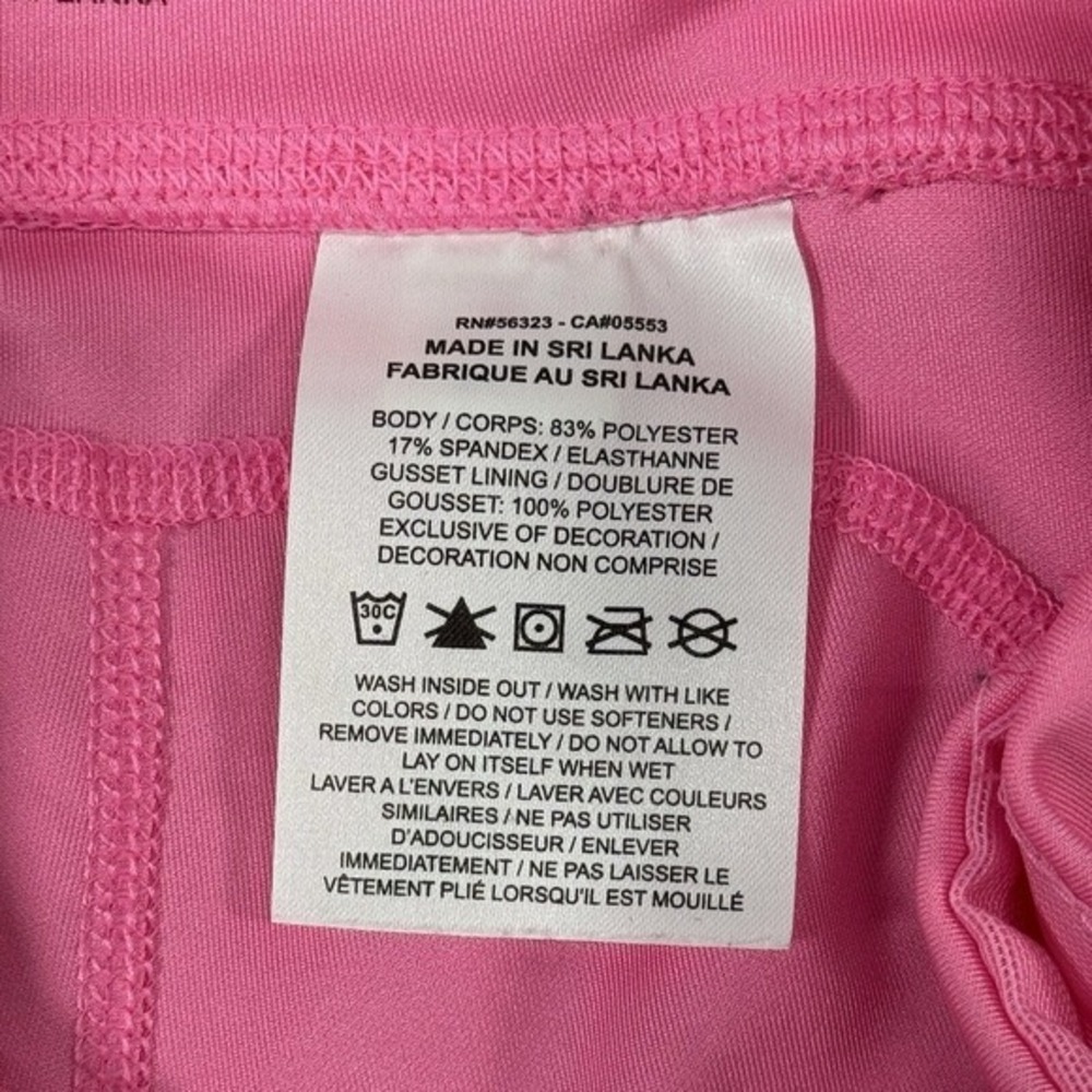 Nike Fast Running Shorts Womens Size XS Pink Glow‎ Dri-Fit Mid Thigh Barbiecore - Picture 10 of 12
